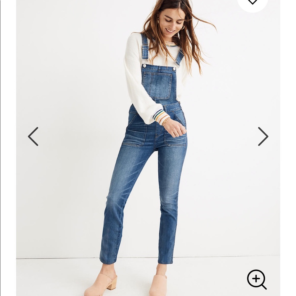 Skinny Overalls in Jansing Wash